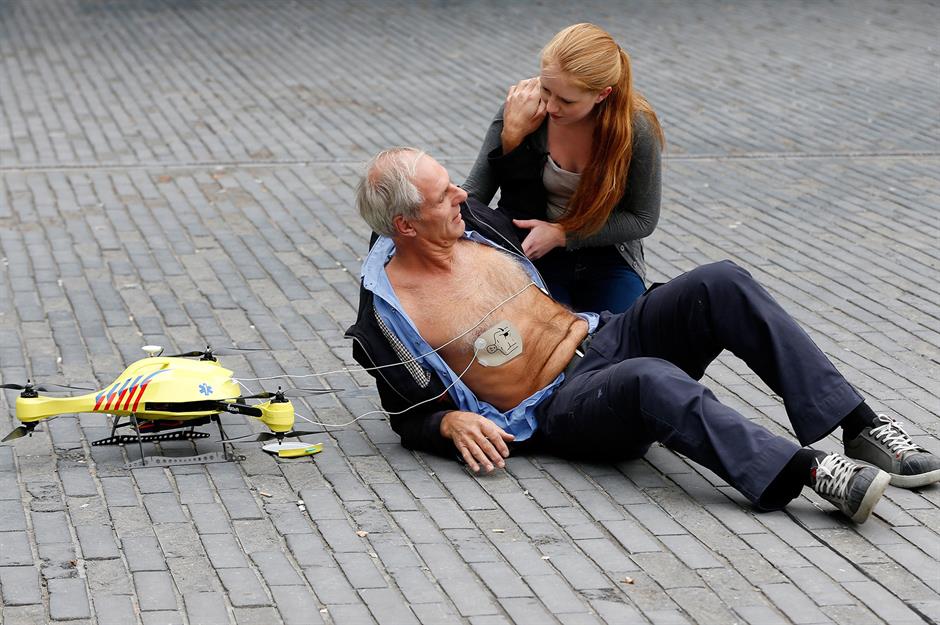 Medical emergency drones